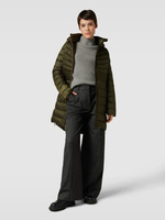 Стеганая куртка с капюшоном модель "LONG LINE" MICHAEL Michael Kors, хаки