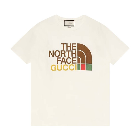 Футболка Gucci x The North Face Белая