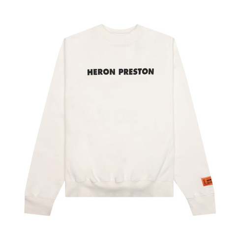 Heron Preston This Is Not Crewneck, белый/черный