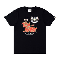 Футболка Baby Milo 1 BAPE x Tom & Jerry Черная