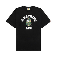 Камуфляжная футболка BAPE ABC Черный/Зеленый