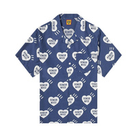 Рубашка Aloha Human Made Heart, темно-синяя