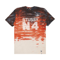 Футболка Stussy No.4 Tie Dye, красная