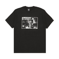 Молодежная футболка Stussy Черная