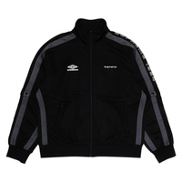 Куртка Supreme x Umbro на кнопках с рукавами, цвет Черный