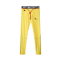 Тайтсы для бега Nike x Off-White, цвет Opti Yellow