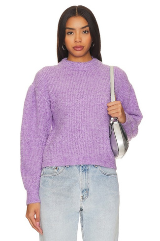 Пуловер 525 Fass Boucle Puff Sleeve, цвет Purple Rose