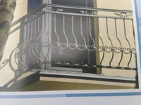 Балкон французский кованый Оникс 8-15