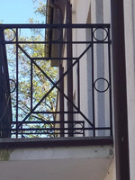 Балкон кованый Оникс 8-22
