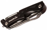 MATRIX Нож многофункциональный, 7 функций, в чехле, 107 мм 17624