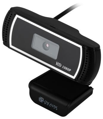 Камера Web Оклик OK-C013FH черный 2Mpix (1920x1080) USB2.0 с микрофоном Oklick