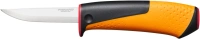 Нож строительный со встроенной точилкой Fiskars 209 мм