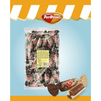 Конфеты Рот Фронт Батончики шоколадно-сливочный вкус, пакет, 1 кг, флоу-пак