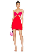 Платье superdown Rayleen Cut Out, цвет Pink & Red