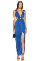 Платье Michael Costello x REVOLVE Sapphire Gown, цвет Bright Blue