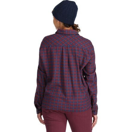 Легкая фланелевая рубашка Feedback женская Outdoor Research, цвет Kalamata Plaid