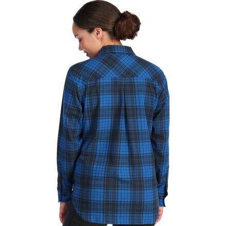 Фланелевая рубашка «Кульшан» женская Outdoor Research, цвет Classic Blue Plaid