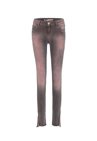 Узкие джинсы Cipo & Baxx WD355, темно-розовый
