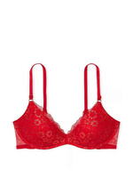 Юстгальтер Victoria's Secret Sexy Wireless Posey Lace, красный