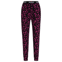 Пижамные брюки HUGO Unite Printed 10247048, розовый