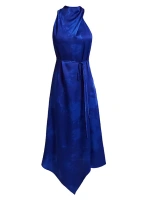 Платье без рукавов Blake Handkerchief Hem Santorelli, цвет azure