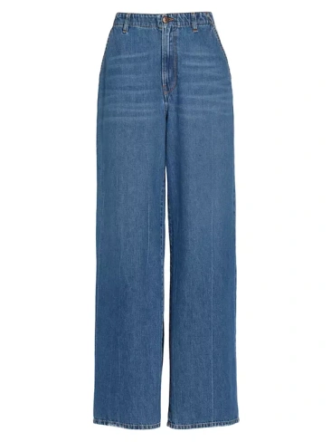 Мешковатые джинсовые брюки с флипом 3X1, цвет leni