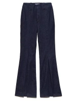 Джинсовые брюки пикси со складками Frame, цвет rinse