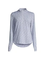 Пуловер Shae с полумолнией до половины Zero Restriction, цвет cloud