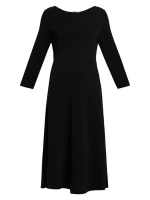 Трикотажное платье с длинными рукавами Gabrielle Marina Rinaldi, Plus Size, черный