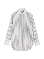 Рубашка на пуговицах в полоску Diana Rag & Bone, цвет white stripe