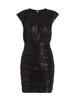 Мини-платье Danielle с пайетками Ramy Brook, черный