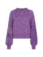 Меланжевый свитер Jessica из мохера Ena Pelly, цвет meadow violet marle