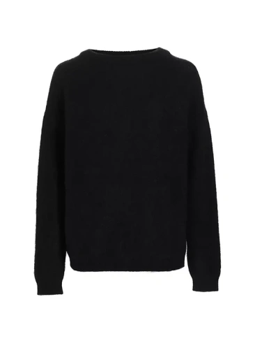 Эффектный свитер из мохера Acne Studios, черный