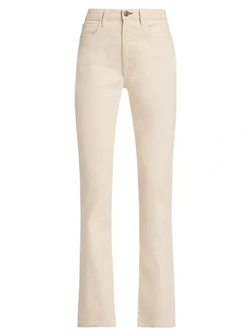 Расклешенные джинсы Farrah с высокой посадкой 3X1, белый
