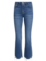 Укороченные джинсы Le Crop Mini Frame, цвет jetty modern chew