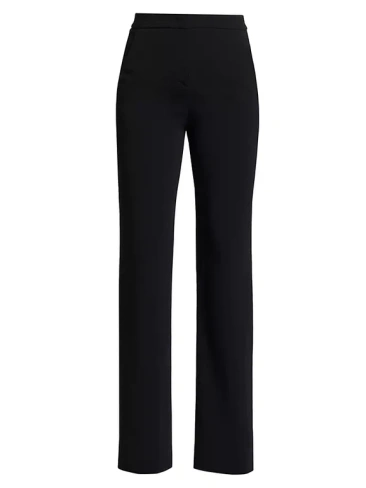 Индивидуальные брюки прямого кроя Giorgio Armani, черный