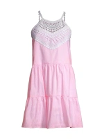 Полосатое мини-платье Britt Seersucker Lilly Pulitzer, цвет havana pink