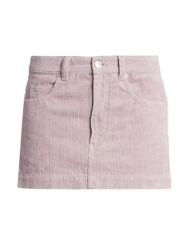 Вельветовая мини-юбка Rania Isabel Marant Étoile, цвет lilac