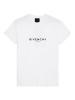 Приталенная футболка с логотипом и короткими рукавами Givenchy, белый