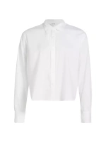 Укороченная рубашка из поплина Splendid, белый