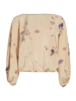 Шелковая блузка Helena Bluebell Loro Piana, цвет cornfield quince blossom