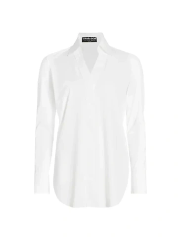 Блузка Atena с длинными рукавами Chiara Boni La Petite Robe, белый