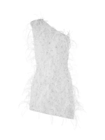 Платье Сина Retrofête, цвет white silver