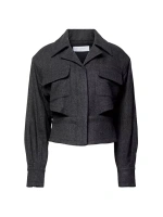Укороченная шерстяная куртка Gabriel Equipment, серый