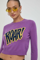 МАКС&Ко. шерстяной свитер Max&Co., фиолетовый