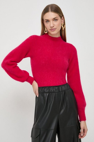 Шерстяной свитер Marella, розовый