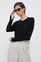 Шерстяной свитер Calvin Klein, черный